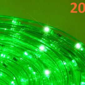 Nexos LED světelný kabel 20 m - zelená, 480 diod