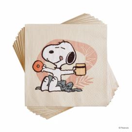 PEANUTS Papírové ubrousky Snoopy si užívá