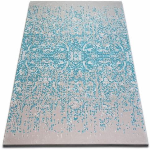 Dywany Lusczow Kusový koberec BEYAZIT Wygga modrý, velikost 120x180 Houseland.cz