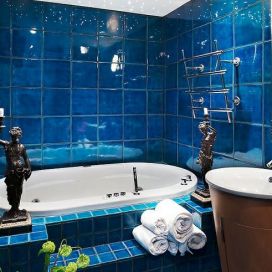 Modrá koupelna