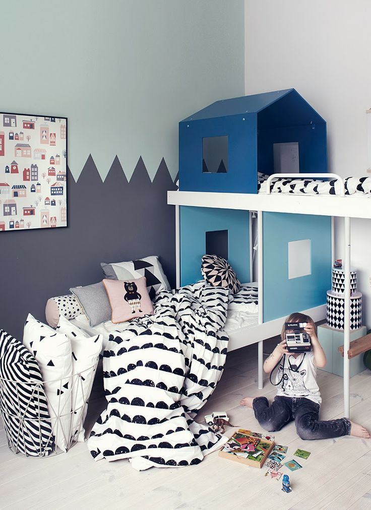 Dětský pokoj ve skandinávském stylu - Ma Maison Blanche