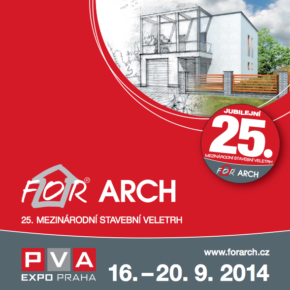 ForArch 2014 - pozvanka a logo - ABF - veletrhy bydlení