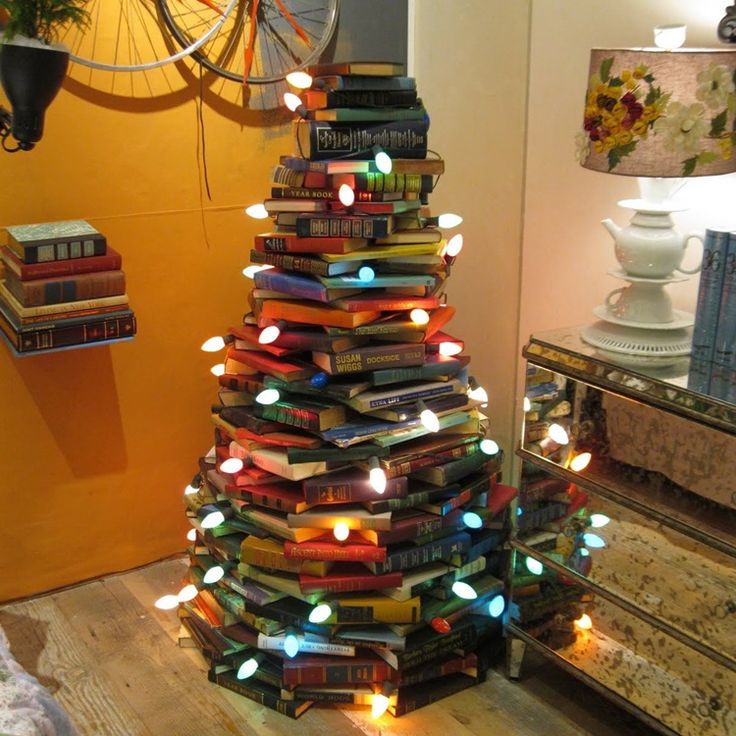 netradiční vánoční knihovna - 