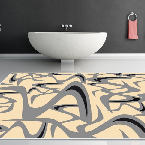 Designový kusový koberec - Flashes - 130 x 170 cm - abstraktní  O B R A Z Y  ArtLípa