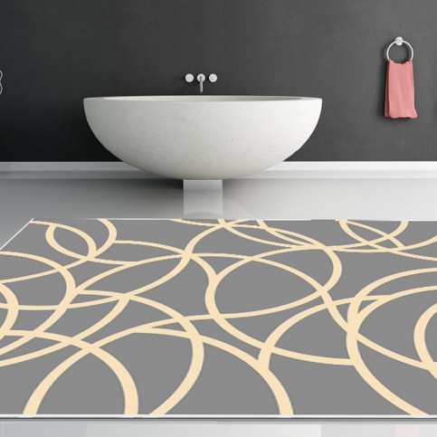 Designový kusový koberec - Arches - 130 x 170 cm - abstraktní  O B R A Z Y  ArtLípa