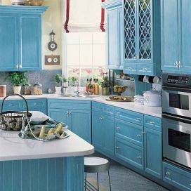 Modrá kuchyně