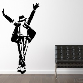 Michael Jackson 210x110cm (životní velikost) samolepka na zeď