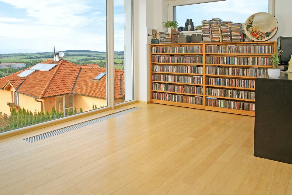Bambusová podlaha horizontální přírodní - Podlahové studio Šťastný