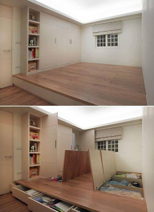 Úložné prostory v podlaze - 