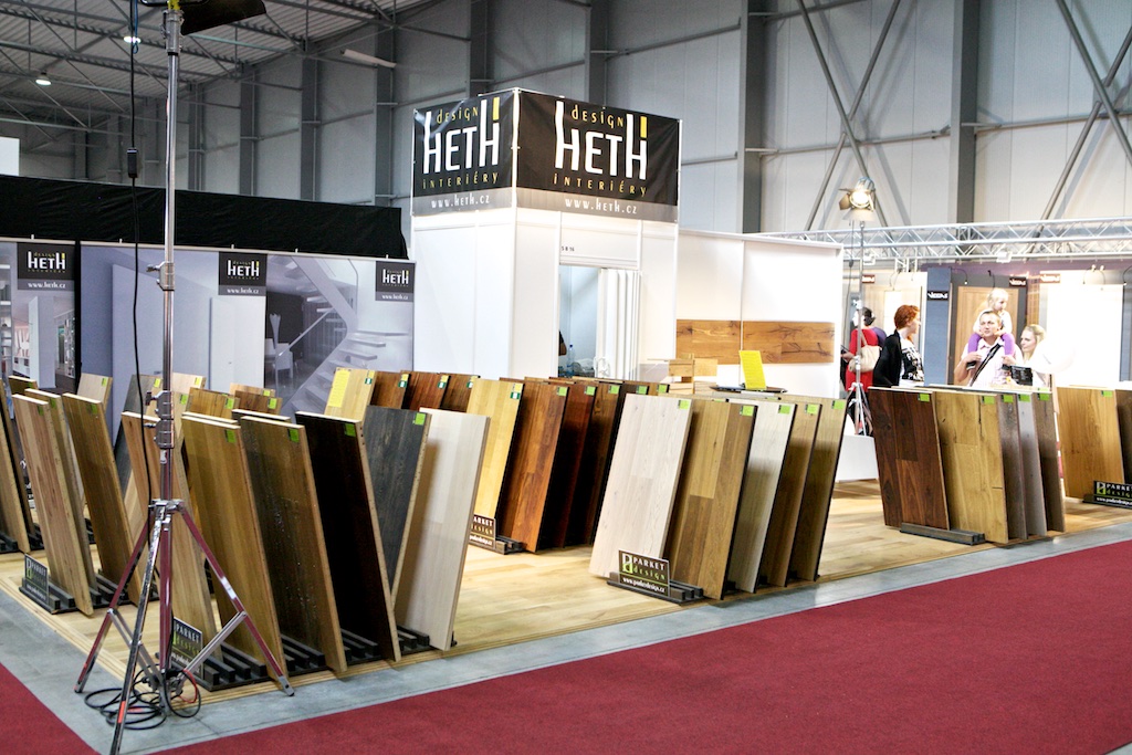 Dřevěné podlahy firmy Heth - ABF - veletrhy bydlení