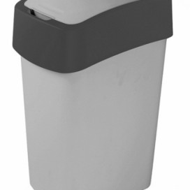 CURVER FLIPBIN Odpadkový koš 25l - šedý