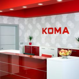 KOMA Modular - recepce  TOP OFFICE spol. s r.o.