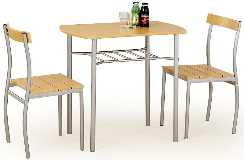 Halmar Halmar Jídelní sestava stolu se 2 židlemi LANCE v odstínu dub sonoma - DEKORHOME.CZ