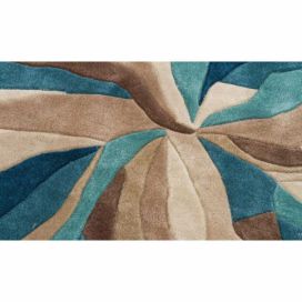 Bonami.cz: Tyrkysový koberec Flair Rugs Splinter, 120 x 170 cm