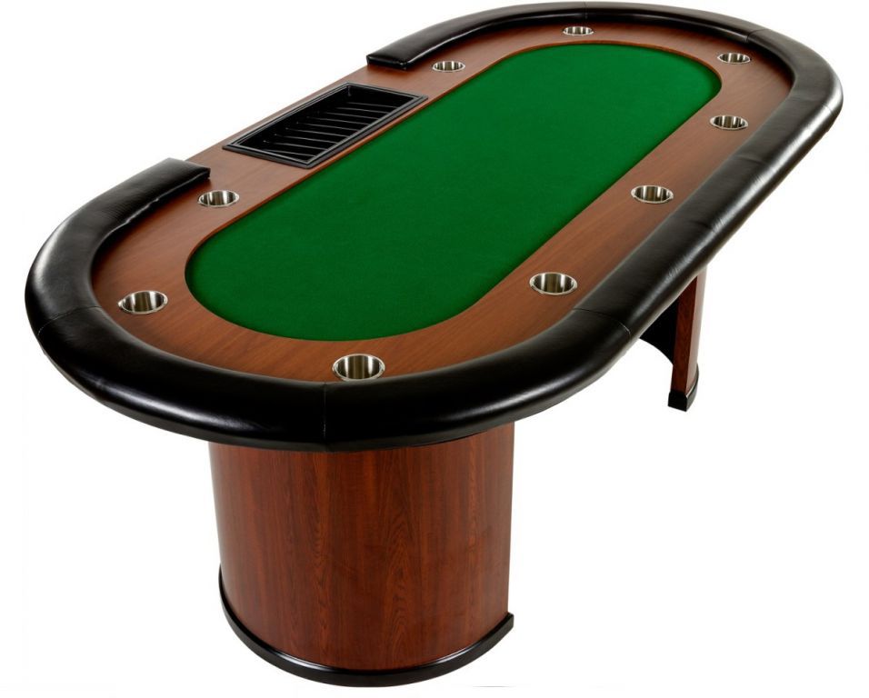 Tuin Royal Flush XXL pokerový stůl, 213 x 106 x 75cm, zelená - Kokiskashop.cz