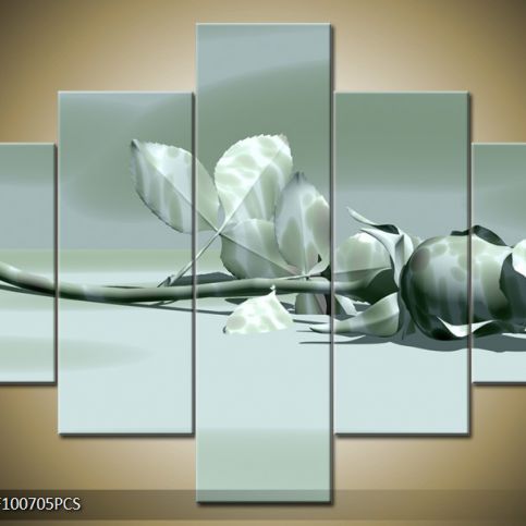 Vícedílný obraz Elegantní růže 100x70 cm - LEDobrazy.cz