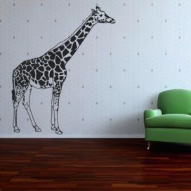 Samolepka na zeď Žirafa 002