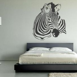 Samolepka na zeď Zebra 018