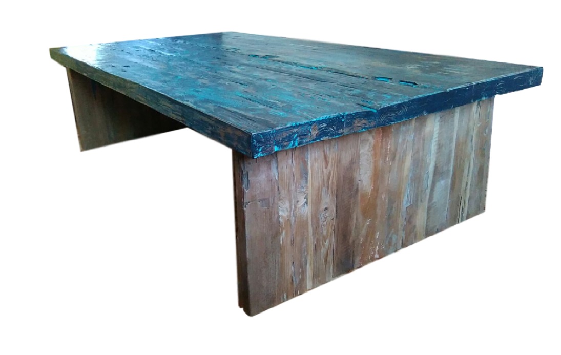 TRIMOCCA - Konfereční stolek z teakového dřeva - SILUGO design