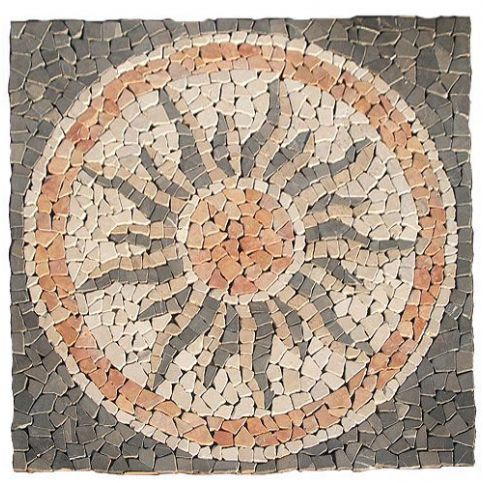 OEM D00765 Mramorová mozaika - motiv slunce obklady 1m2 - T-zboží.cz