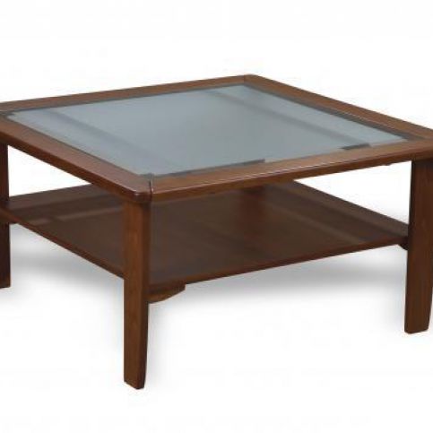 Jech Konferenční stolek LINDA - na výběr 6 velikostí a 3 typy skel JECH.stolek_LINDA-sklo (LINDA - 1 - Pěkný-nábytek.cz
