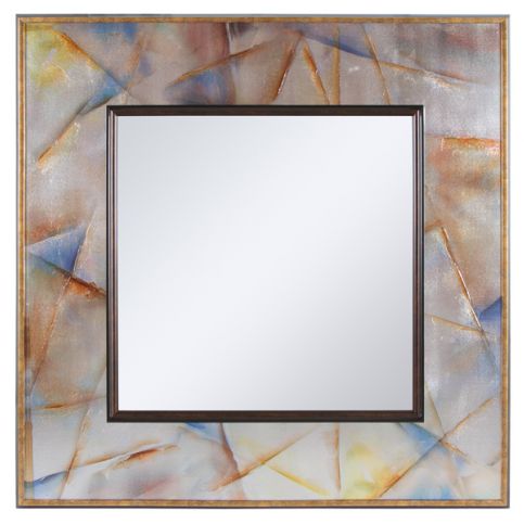 Zrcadlo v metalické barvě (54750) - aaaHome.cz