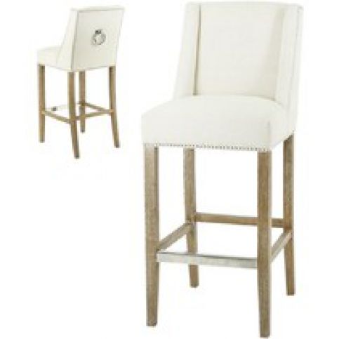 Artelore Barová židle ECRU BRENS 45 x 40 x 108 cm - VIP interiér