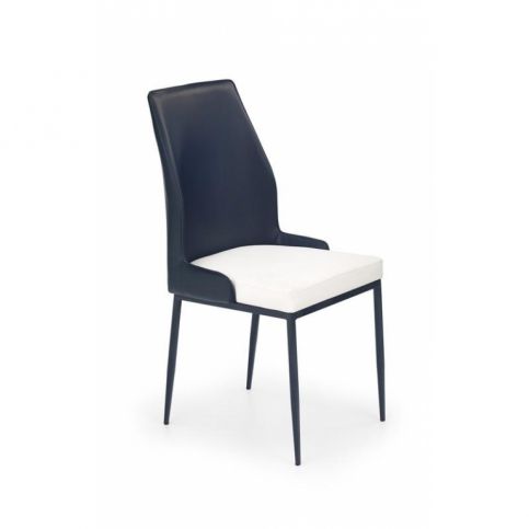D4L Jídelní židle TSARIO Bílo/černá - Design4life