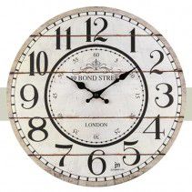 Designové nástěnné hodiny 21455 Lowell 34cm - FORLIVING