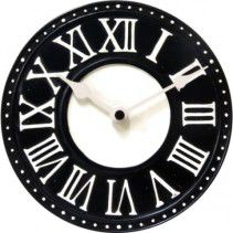 Designové nástěnné hodiny 5187zw Nextime v aglickém retro stylu 17cm - FORLIVING