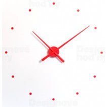 Designové nástěnné hodiny NOMON OJ červené 50cm - FORLIVING
