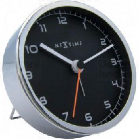 NeXtime Designový budík 5194zw Company Alarm 9cm budík - VIP interiér