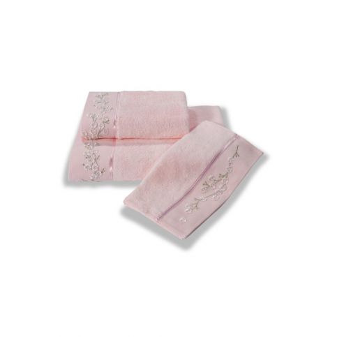 Soft Cotton Bambusový ručník RUYA 50x100cm Růžová - VIP interiér