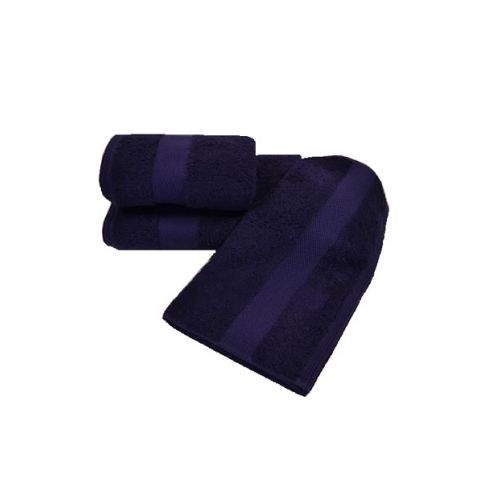 Soft Cotton Luxusní malý ručník DELUXE 32x50cm z Modalu Tmavě modrá (švestka) - VIP interiér
