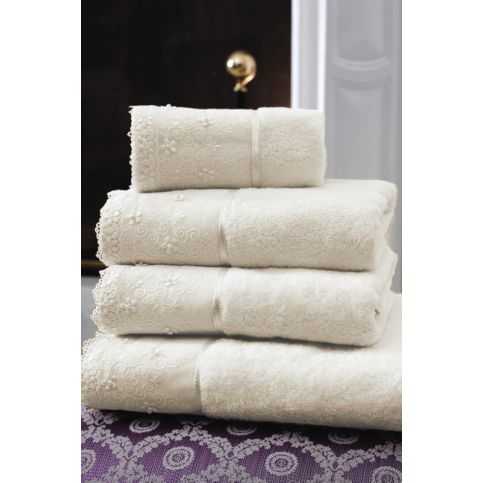 Soft Cotton Malý ručník SELEN 32x50 cm Smetanová - VIP interiér