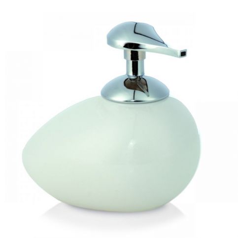 Möve Nízký dávkovač na tekuté mýdlo z porcelánu WHITE - VIP interiér