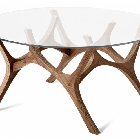 Designový konferenční stůl Moose, 79 cm, tmavá podnož moose_L2 Tabanda - Designovynabytek.cz