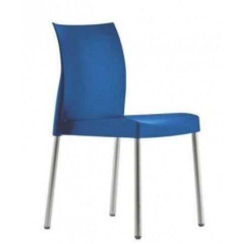 Židle ICE 800 (Modrá)  plastova-zidle-ice-800 Pedrali - Designovynabytek.cz