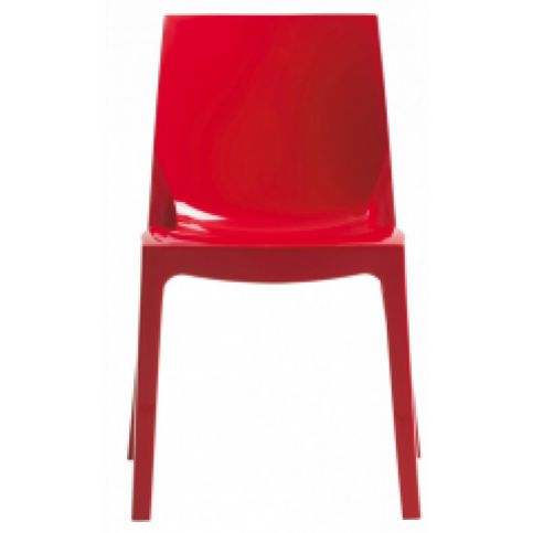 Designová židle Simple Chair (Červená)  simplechair008 Design Project - Designovynabytek.cz