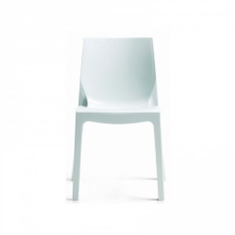 Designová židle Simple Chair (Bílá)  simplechair008 Design Project - Designovynabytek.cz