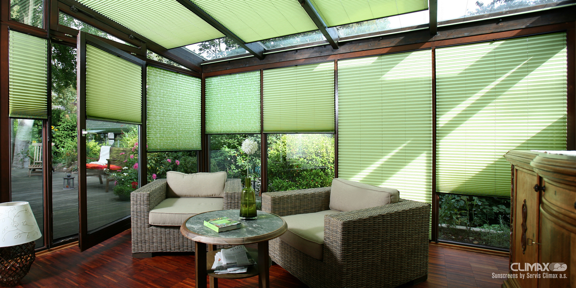 plise-pro-zimni-zahrady - Climax - stínění pro Váš domov