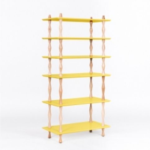 Calvasto Knihovna VARIO medium (Žlutá)  - Design4life