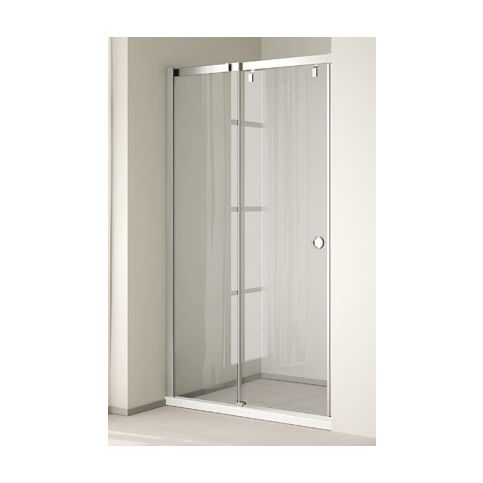 INFINITY B2 - Luxusní sprchové dveře zasouvací 107-111cm, sklo 8mm, varianta pravá - Aquakoupelna.cz