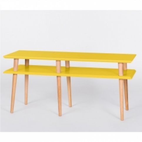 Calvasto Konferenční stolek MODEN large (Žlutá)  - Design4life
