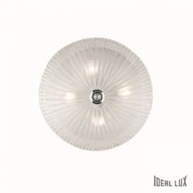 přisazené nástěnné a stropní svítidlo Ideal lux Shell PL4 008615 4x60W E27  - transparentní