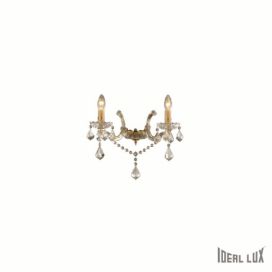 nástěnné svítidlo Ideal lux FLORIAN 035659  - zlatá