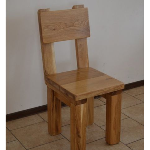 Masivní dubová židle Bruno - WERDINA trade s.r.o.