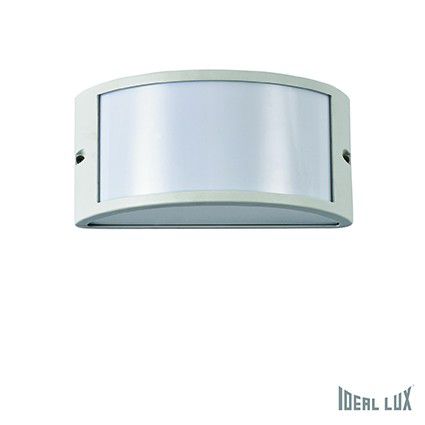 venkovní nástěnné svítidlo Ideal lux Rex AP1 092393 1x60W E27  - bílá - Dekolamp s.r.o.