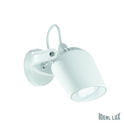 LED venkovní nástěnné bodové svítidlo Ideal lux Minitommy AP1 096483 1x4,5W GU10  - bílá - Dekolamp s.r.o.