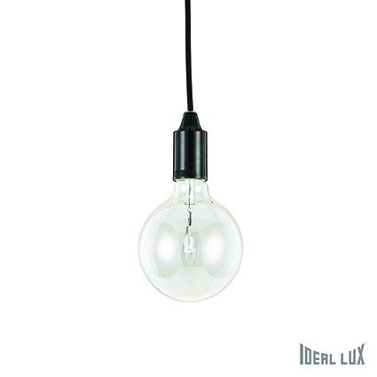 závěsné stropní svítidlo Ideal lux Edison SP1 113319 1x60W E27  - černá - Dekolamp s.r.o.